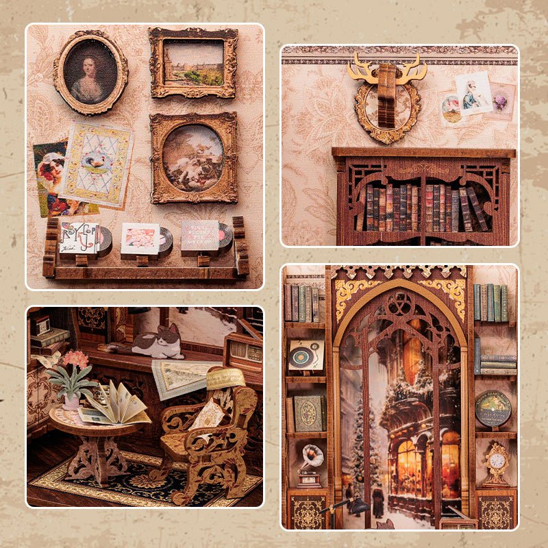 Bookshop Memories DIY Book Nook - DIYative™