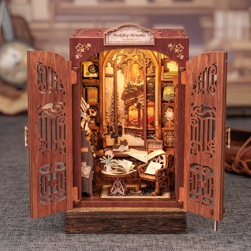 Bookshop Memories DIY Book Nook - DIYative™