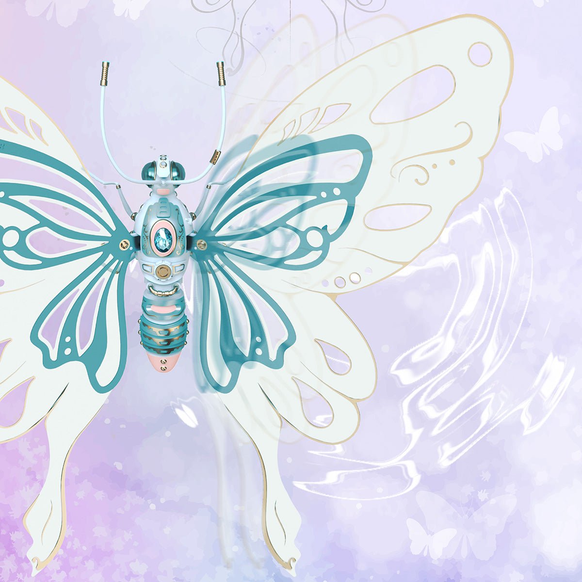 Butterfly Mechanical Species DIY 3D Puzzle - DIYative™