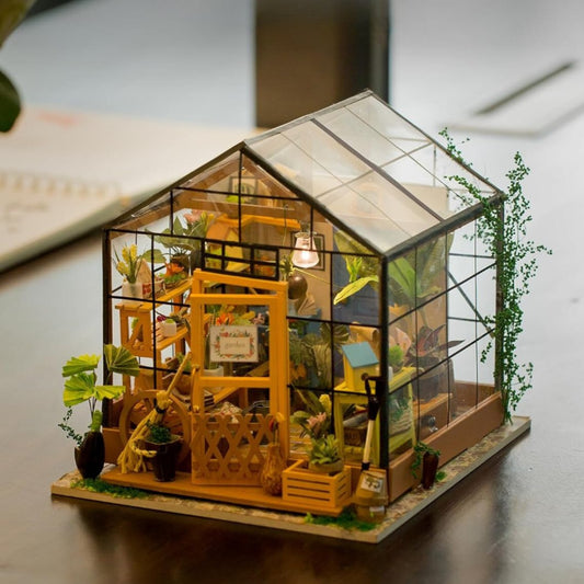 Cathy's Flower House DIY Miniature House - DIYative™