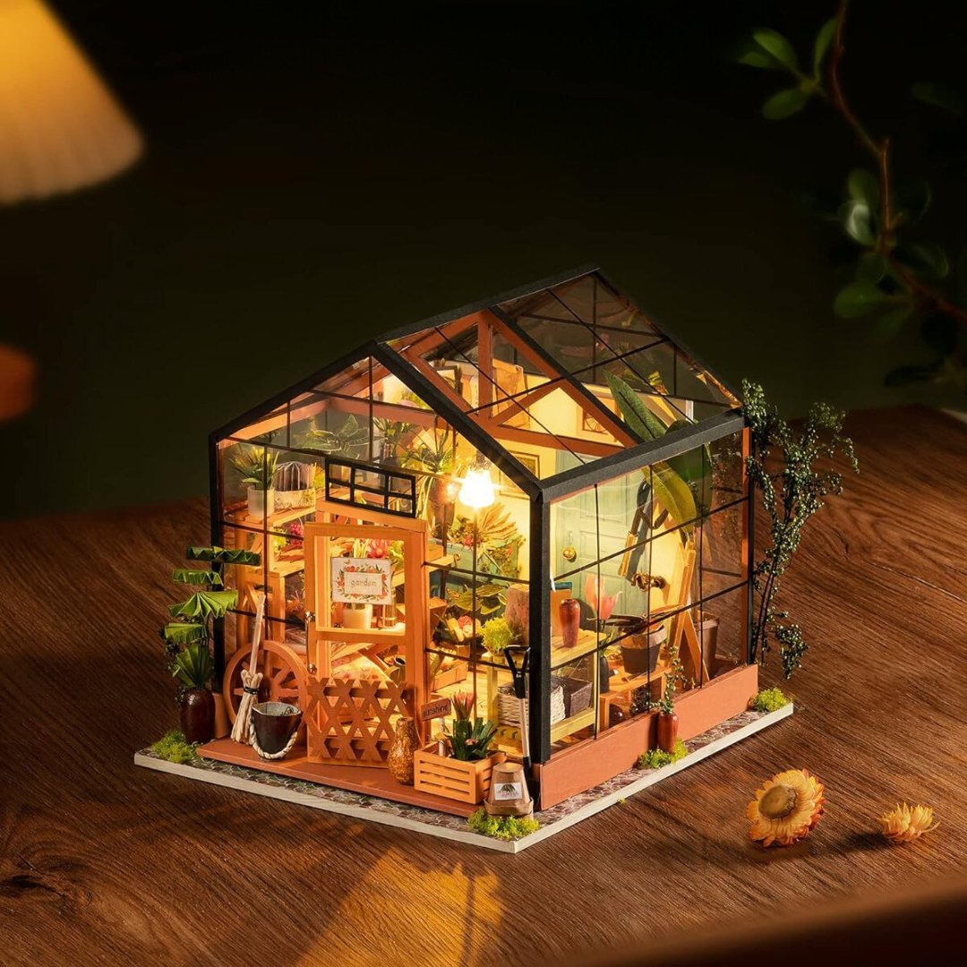 Cathy's Flower House DIY Miniature House - DIYative™