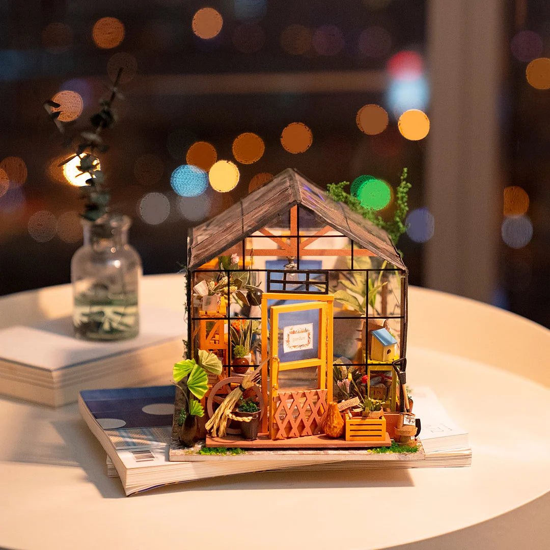 Cathy's Flower House DIY Miniature House - DIYative™