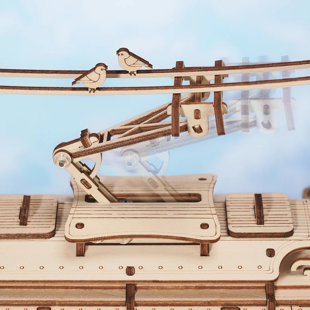 Classic City Tram 3D Wooden Puzzle - DIYative™