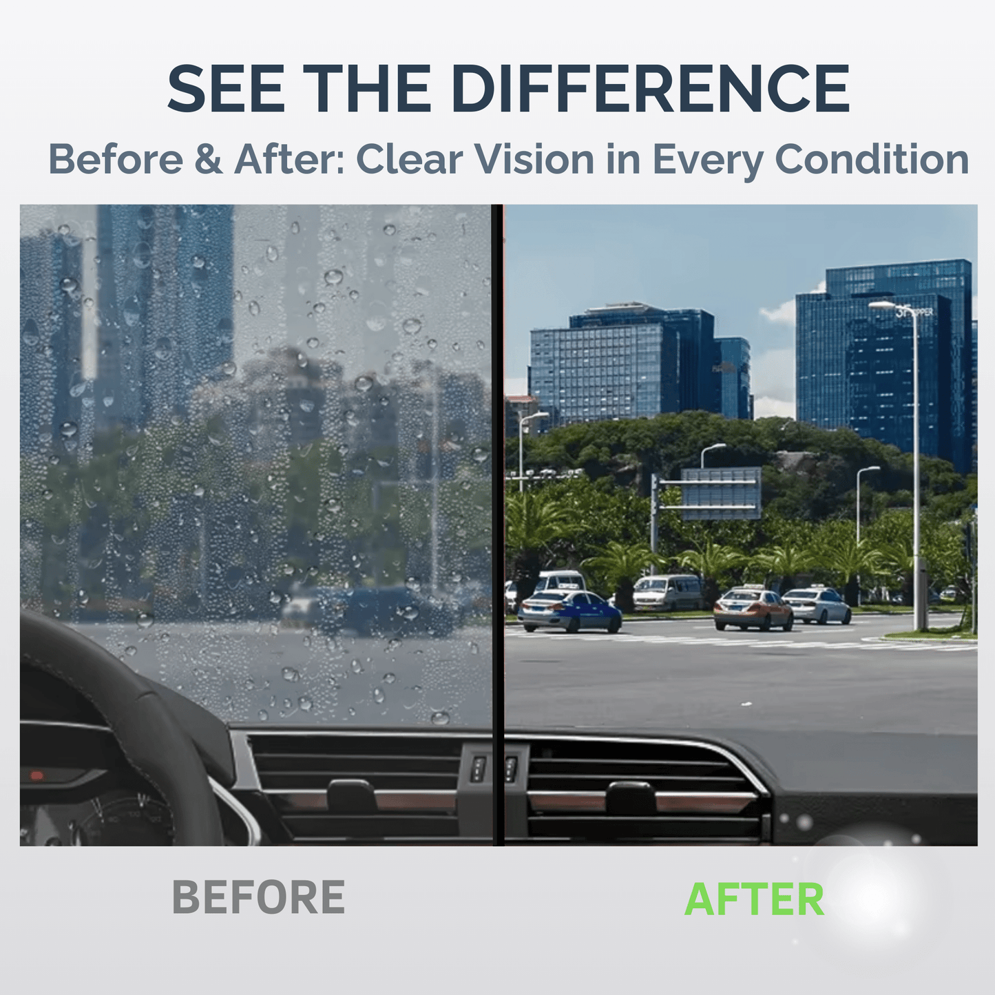 CrystalShield Pro 2.0 Hydrophobic Anti - Fog & Oil Film Glass Cleaning Brush - DIYative™