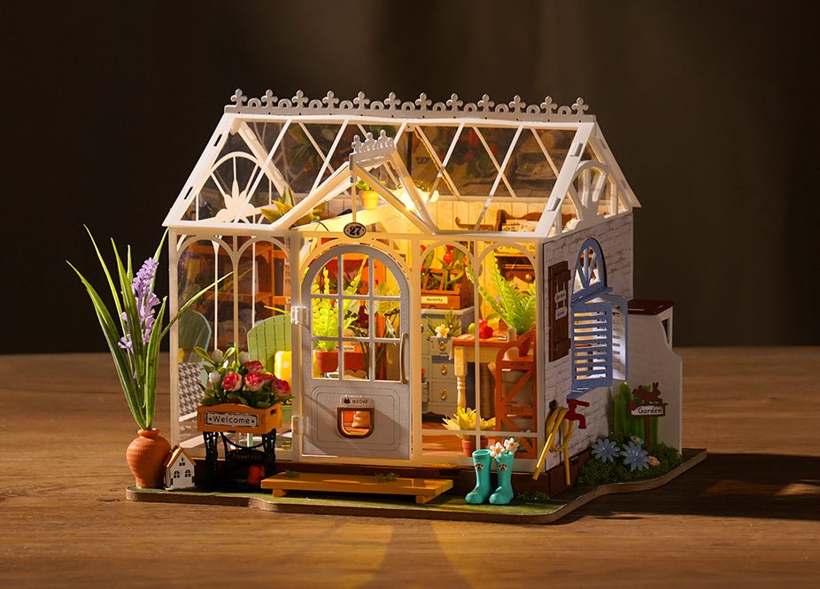 Dreamy Garden House DIY Miniature House Kit - DIYative™