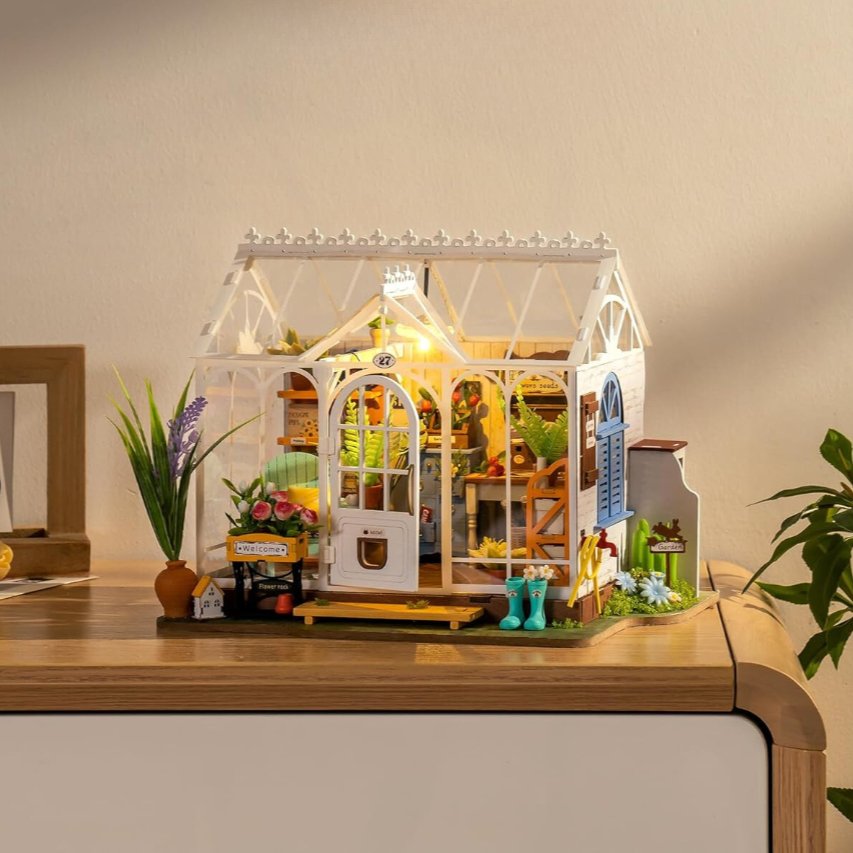 Dreamy Garden House DIY Miniature House Kit - DIYative™