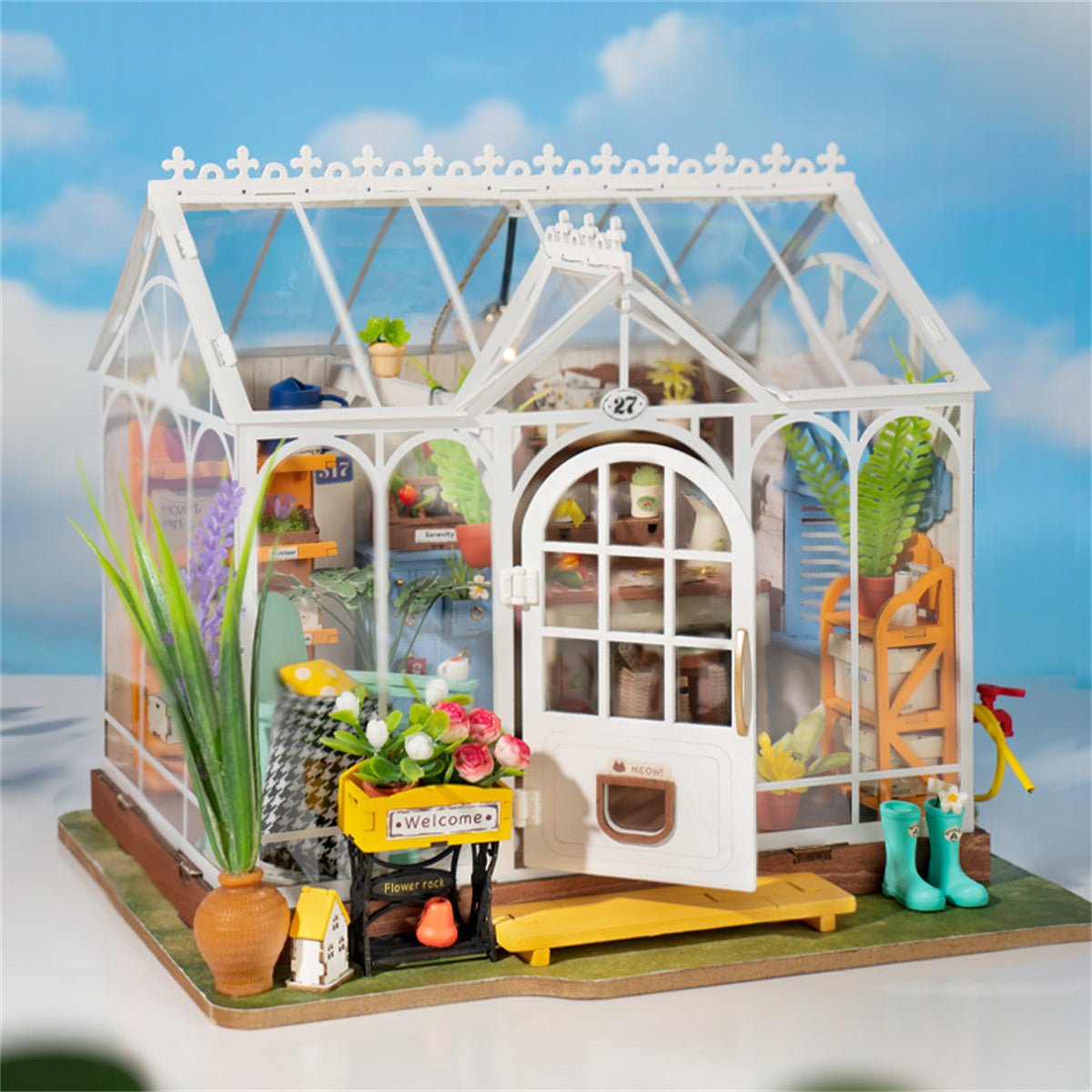 Dreamy Garden House DIY Miniature House Kit - DIYative™