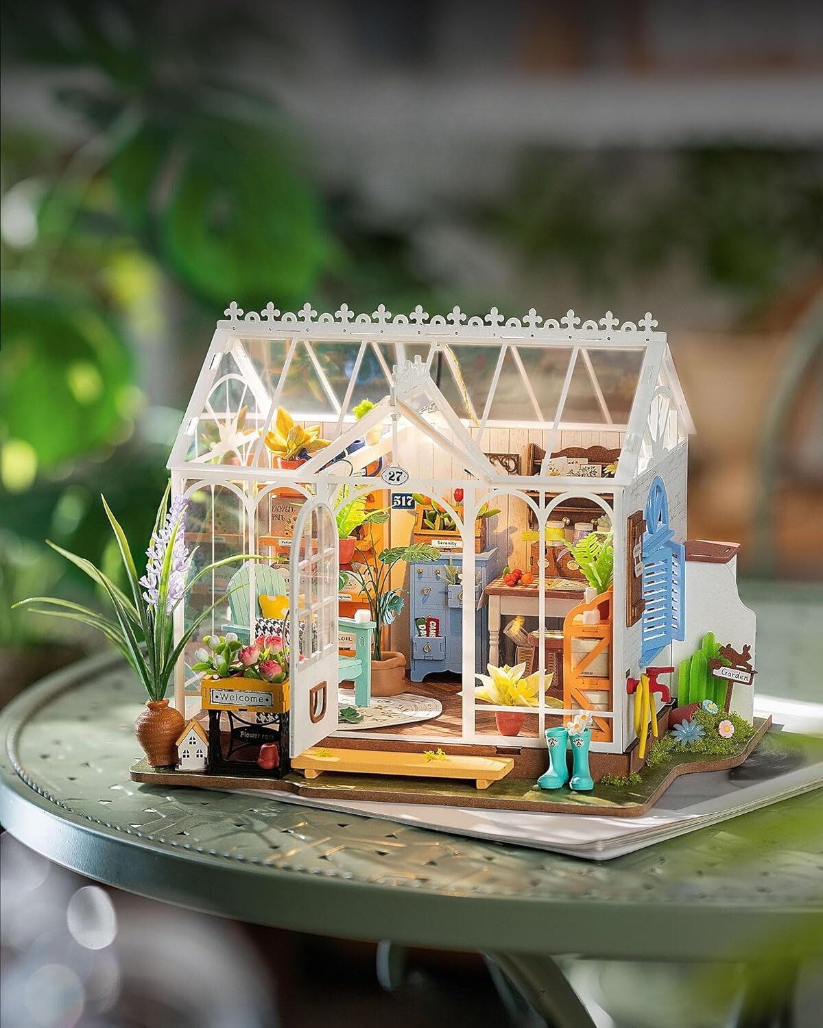 Dreamy Garden House DIY Miniature House Kit - DIYative™