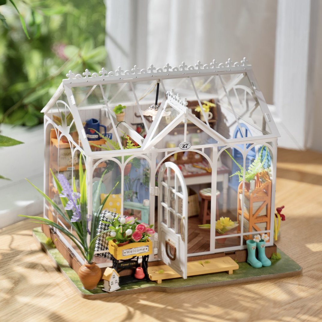 Dreamy Garden House DIY Miniature House Kit - DIYative™