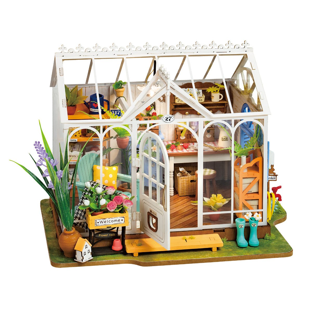 Dreamy Garden House DIY Miniature House Kit - DIYative™