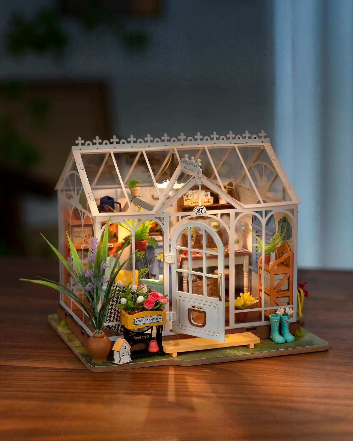 Dreamy Garden House DIY Miniature House Kit - DIYative™