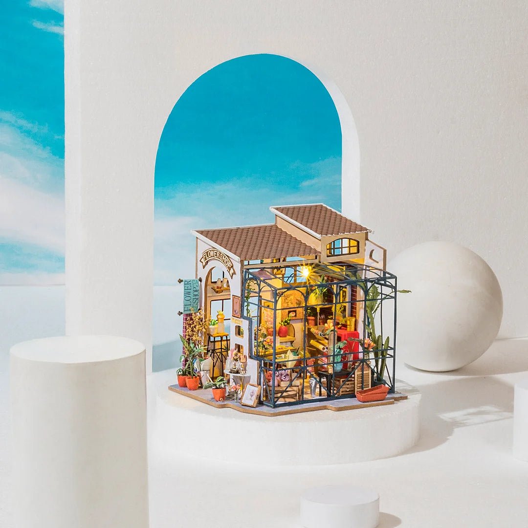 Emily's Flower Shop Miniature House - DIYative™