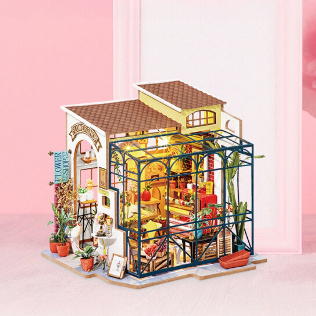 Emily's Flower Shop Miniature House - DIYative™