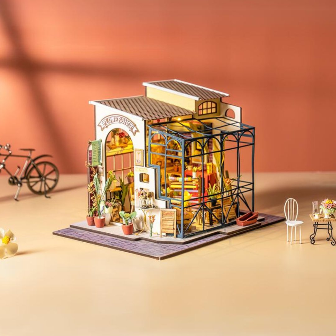Emily's Flower Shop Miniature House - DIYative™