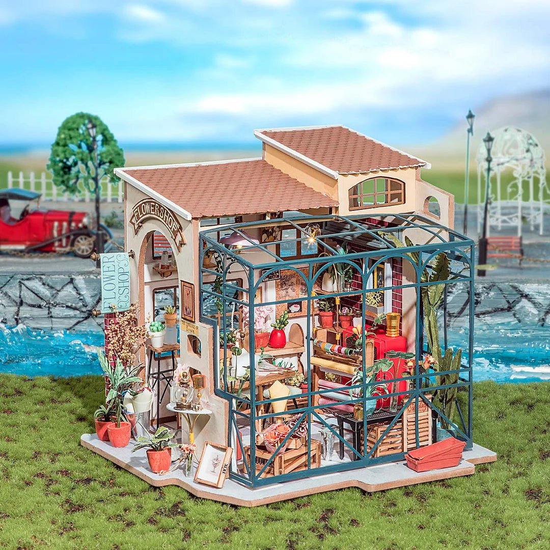 Emily's Flower Shop Miniature House - DIYative™
