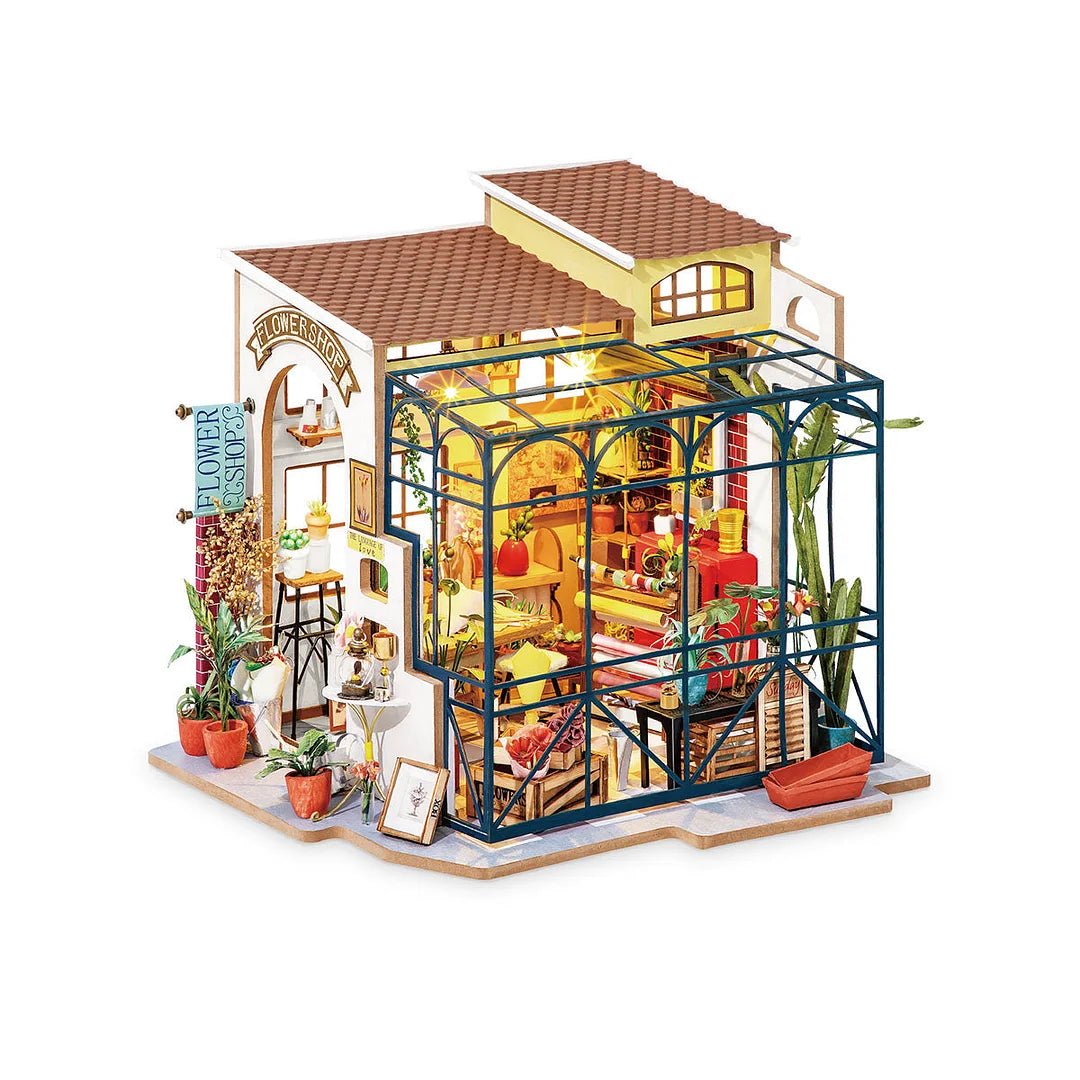 Emily's Flower Shop Miniature House - DIYative™