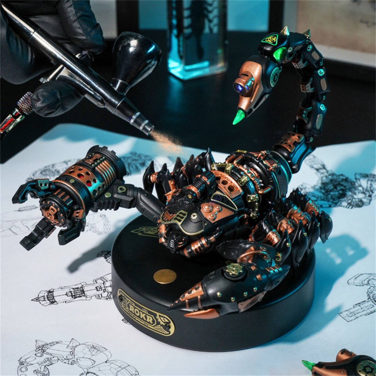 Scout Beetle Mechanical Species DIY 3D Puzzle - DIYative™