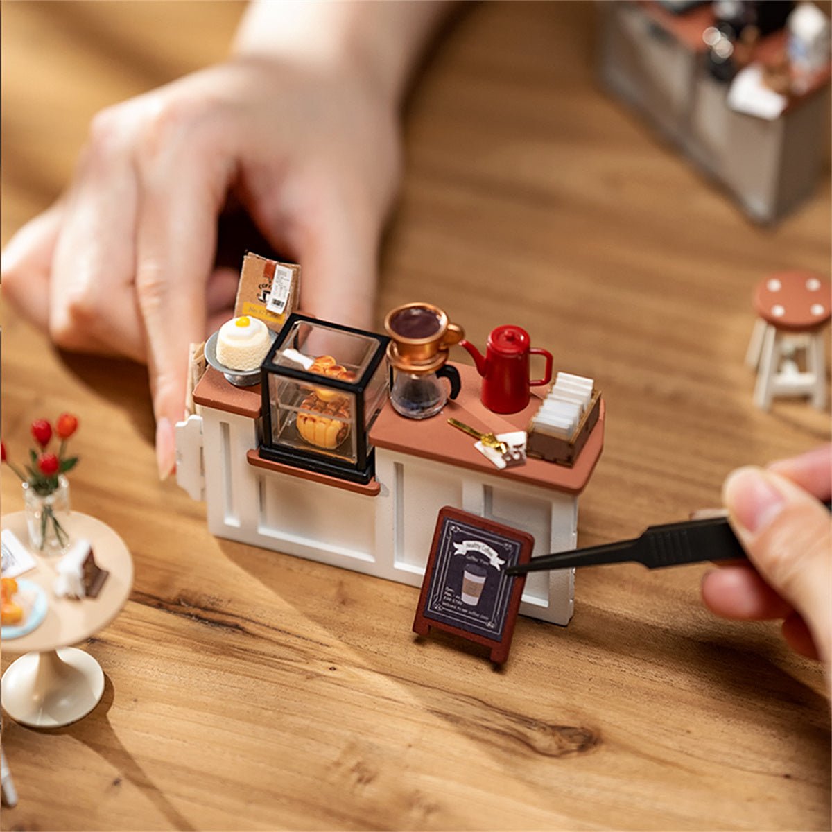 Flavory Cafe Miniature House kit - DIYative™