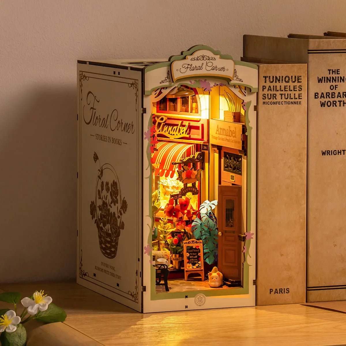 Floral Corner DIY Book Nook Kit - DIYative™
