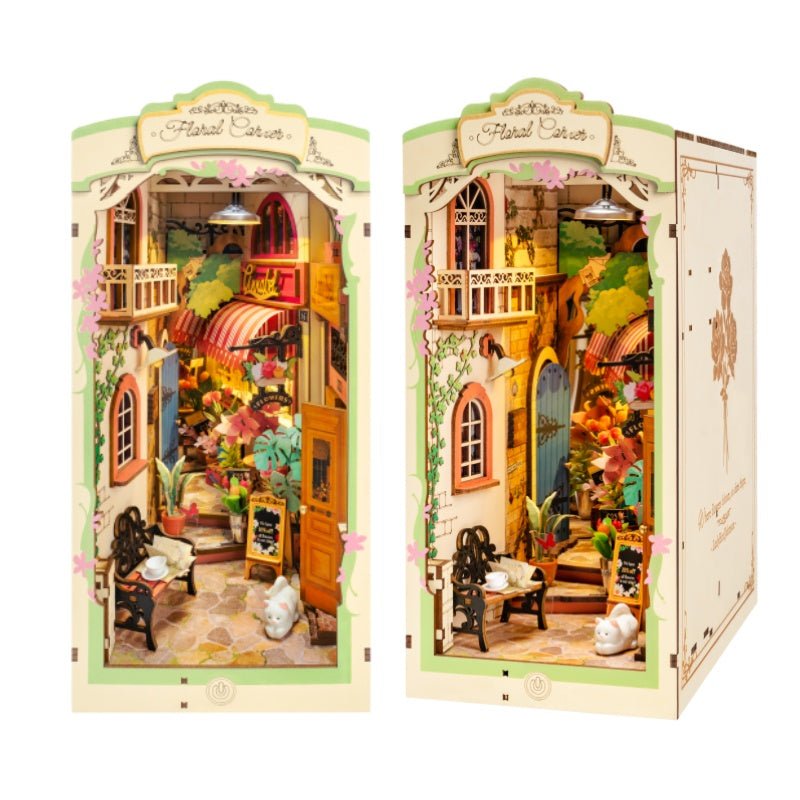 Floral Corner DIY Book Nook Kit - DIYative™