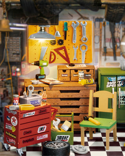 Garage Workshop DIY Miniature Set - DIYative™