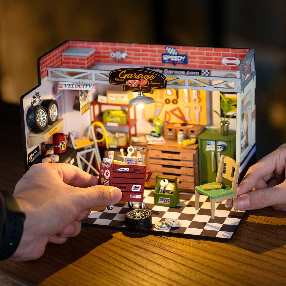 Garage Workshop DIY Miniature Set - DIYative™
