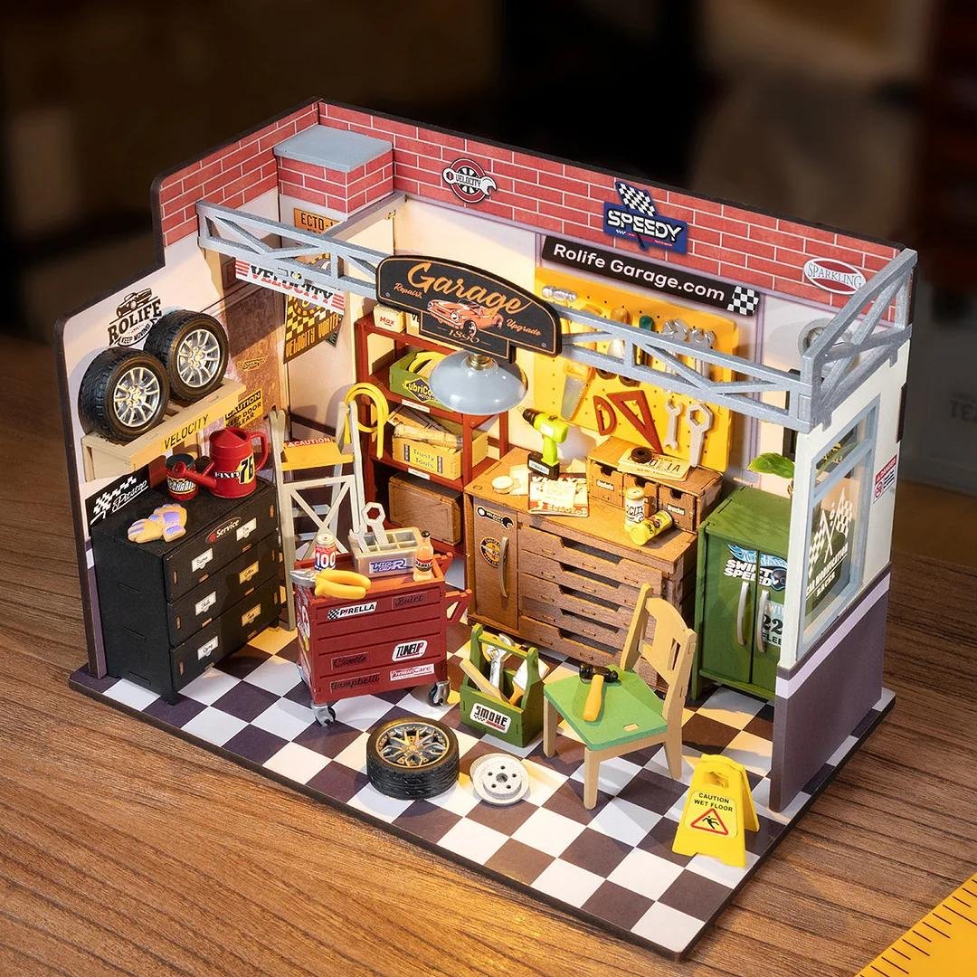 Garage Workshop DIY Miniature Set - DIYative™