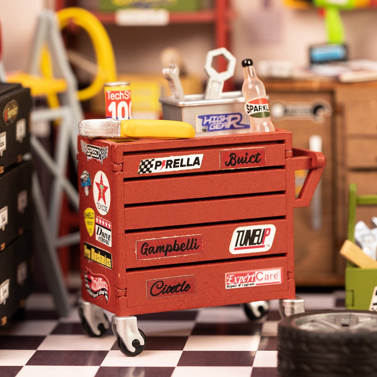 Garage Workshop DIY Miniature Set - DIYative™
