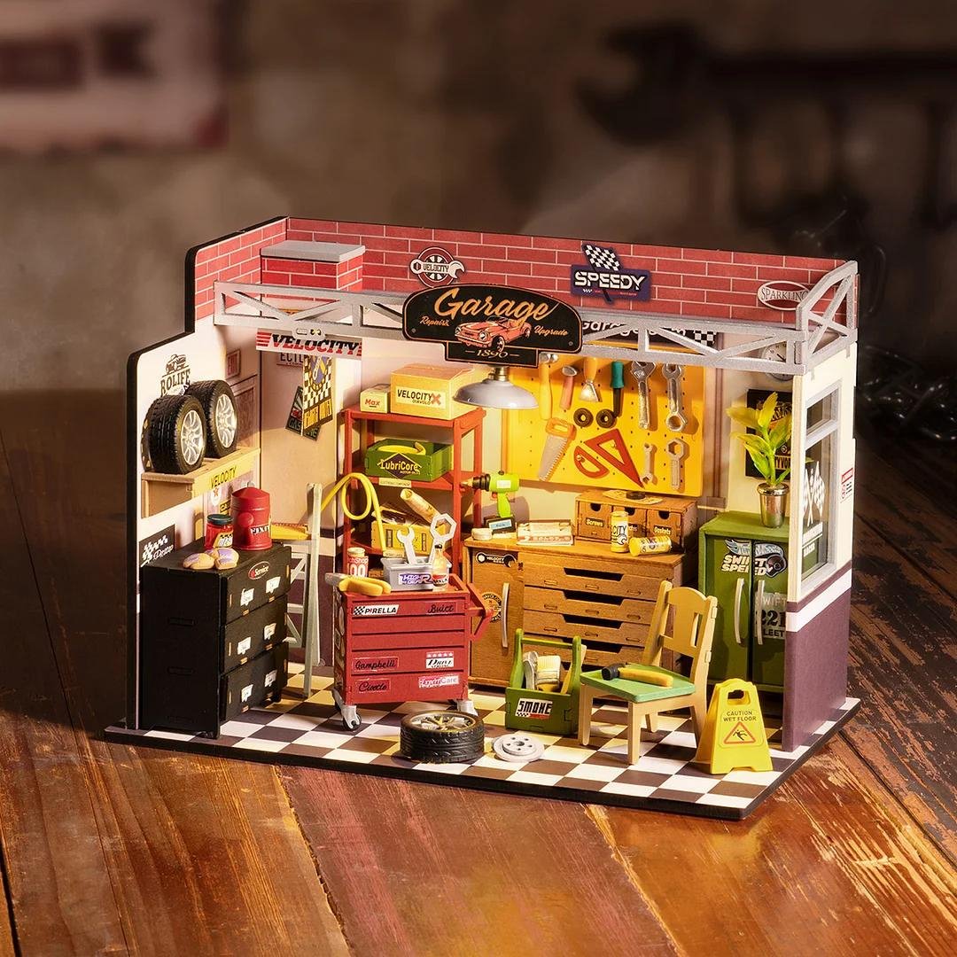 Garage Workshop DIY Miniature Set - DIYative™