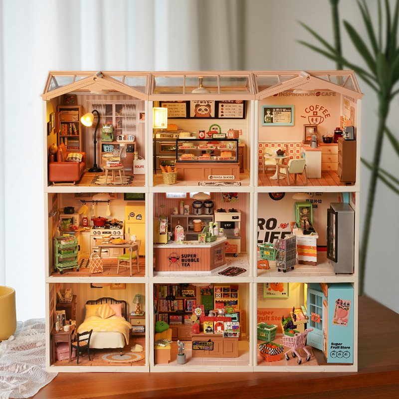 Golden Wheat Bakery Super Creator DIY Miniature Set - DIYative™