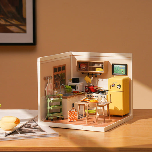 Happy Meals Kitchen Super Creator DIY Miniature Set - DIYative™