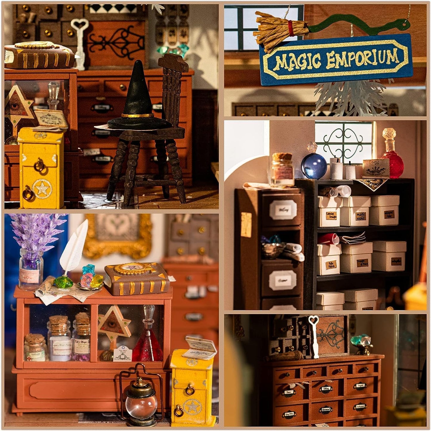 Kiki's Magic Emporium DIY Miniature House Kit - DIYative™
