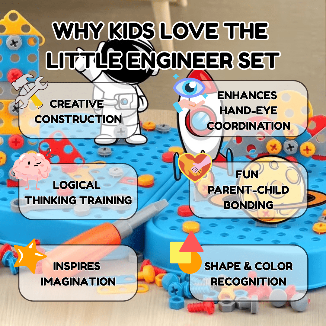 Little Engineer DIY Montessori Tool Box Set - DIYative™
