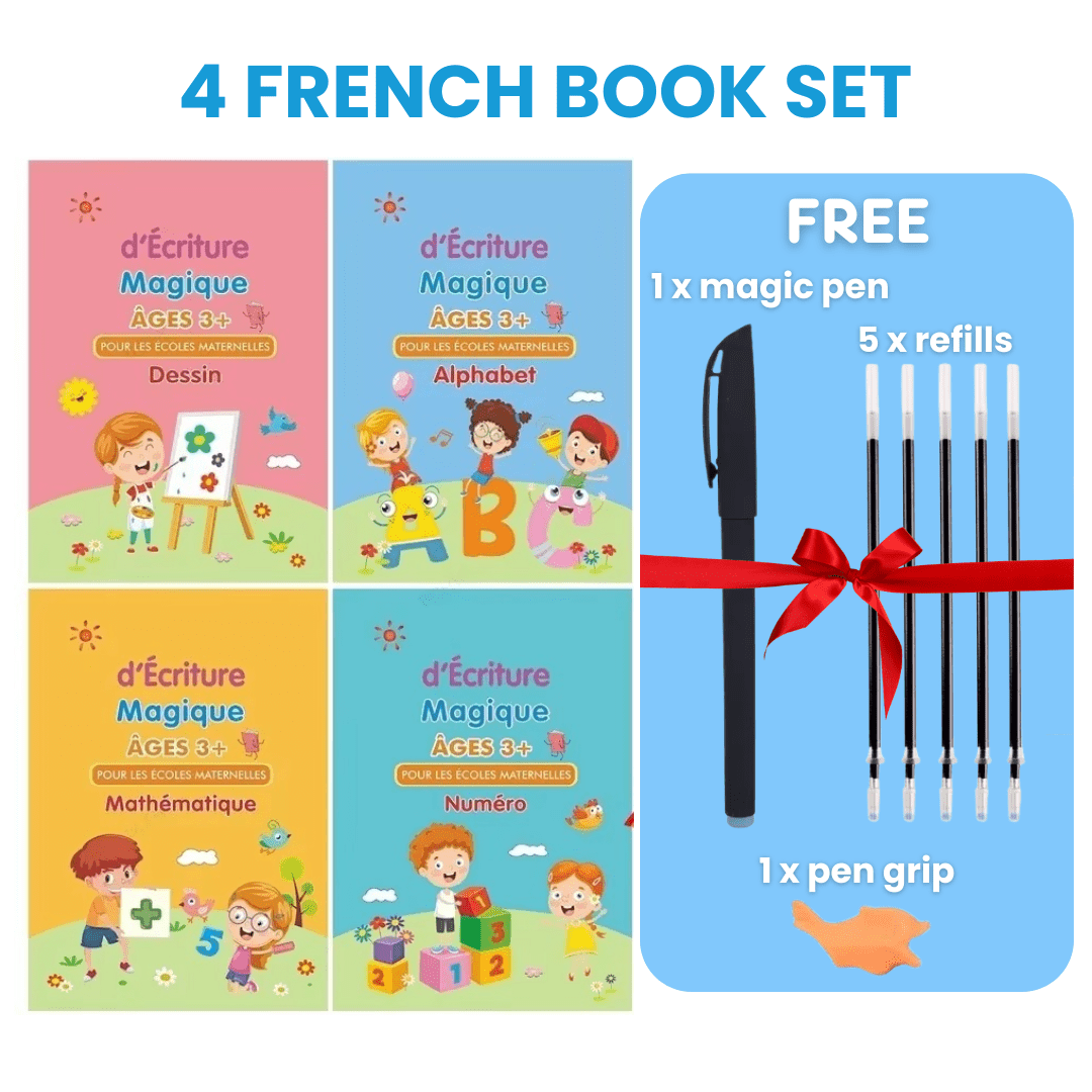 MagicGroove Tracing Book: Reusable Handwriting Practice with Disappearing Ink & Grooves - DIYativeâ„¢
