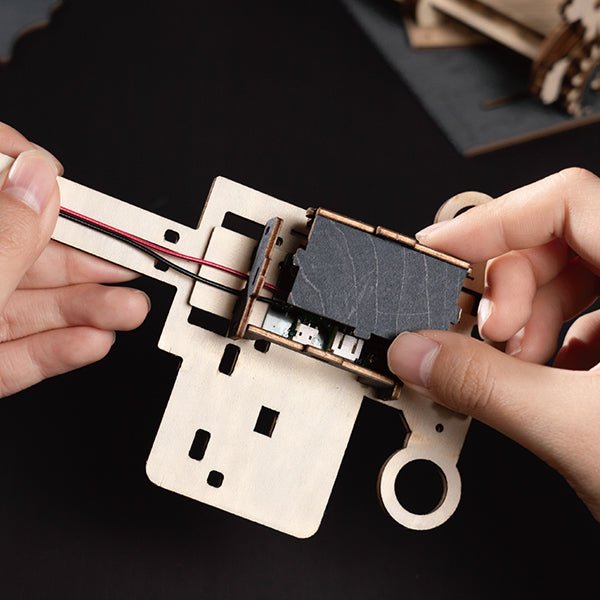 Marble Spaceport Marble Run DIY Wooden Puzzle - DIYative™