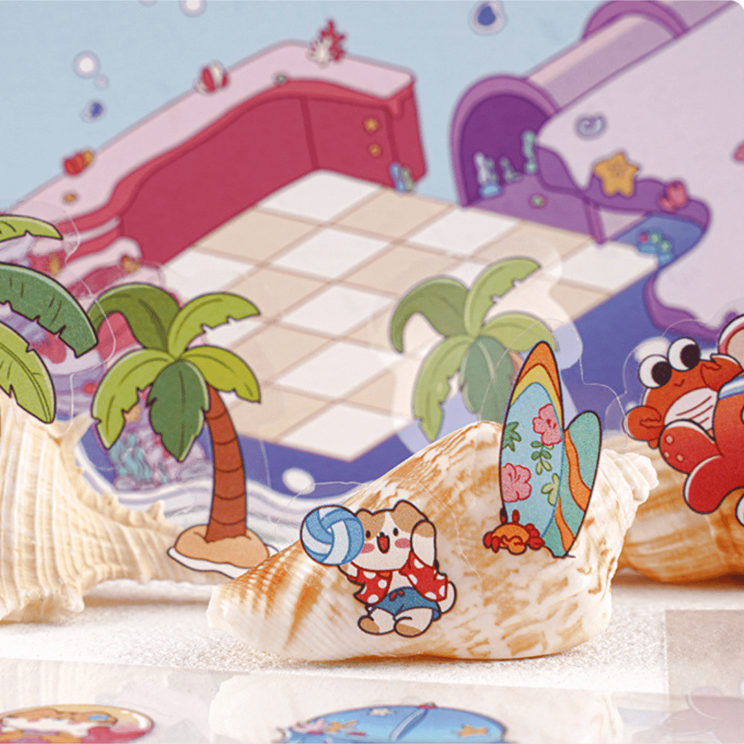 Meowgical Adventuers - Stick n’ Scene 3D DIY Scene Stickers Therapy - DIYative™