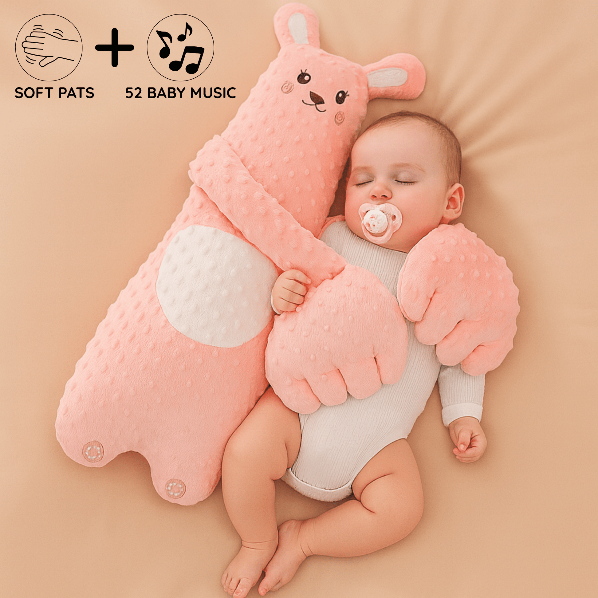 PatPat Pal: The Hugging Doll That Pats Your Baby to Sleep - DIYative™