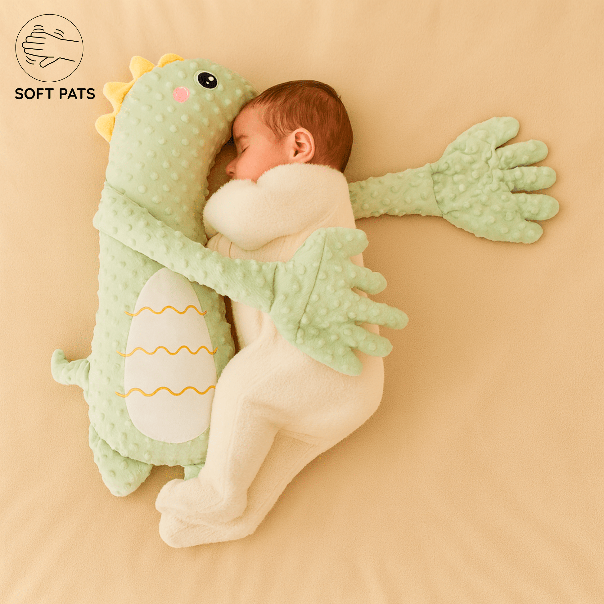 PatPat Pal: The Hugging Doll That Pats Your Baby to Sleep - DIYative™