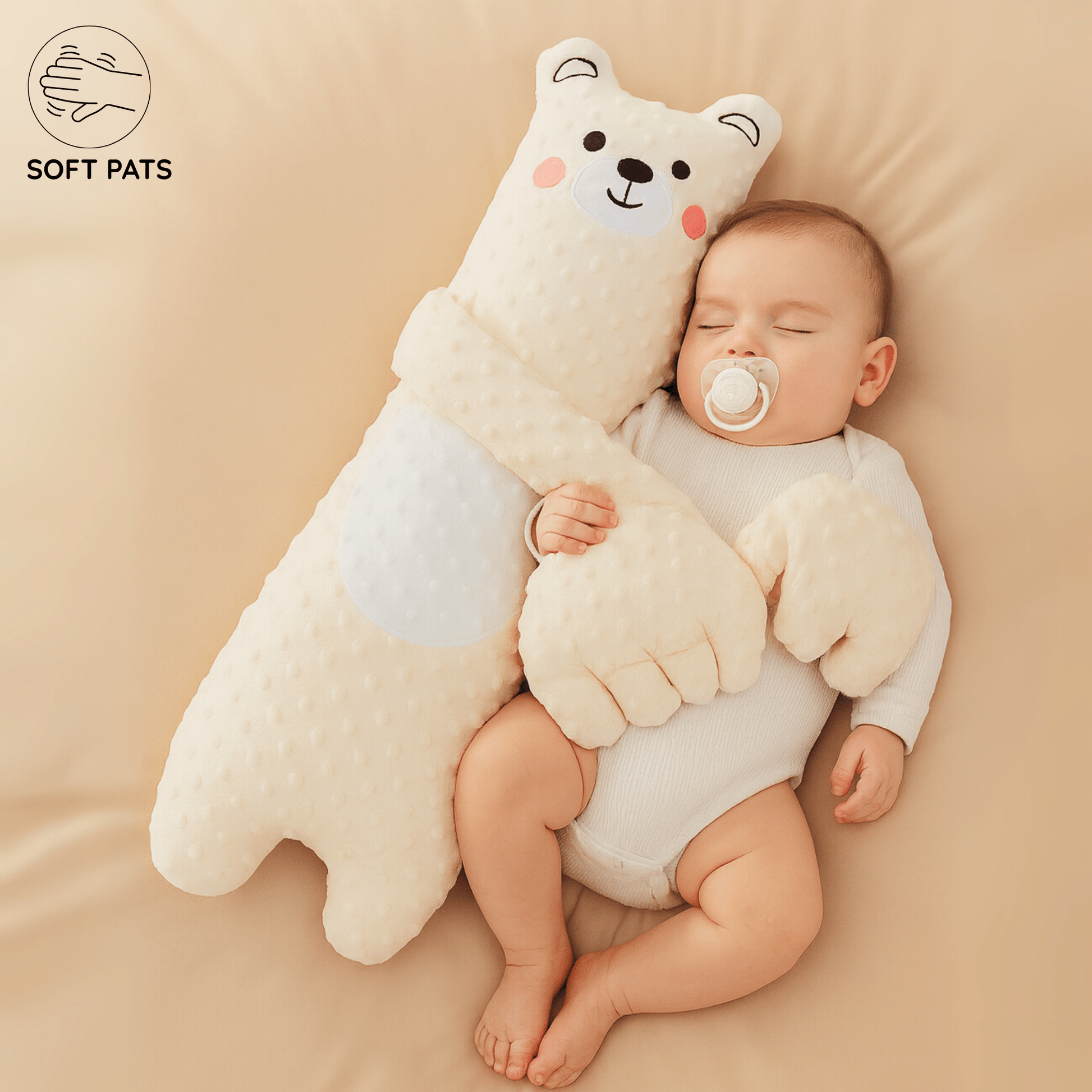 PatPat Pal: The Hugging Doll That Pats Your Baby to Sleep - DIYative™