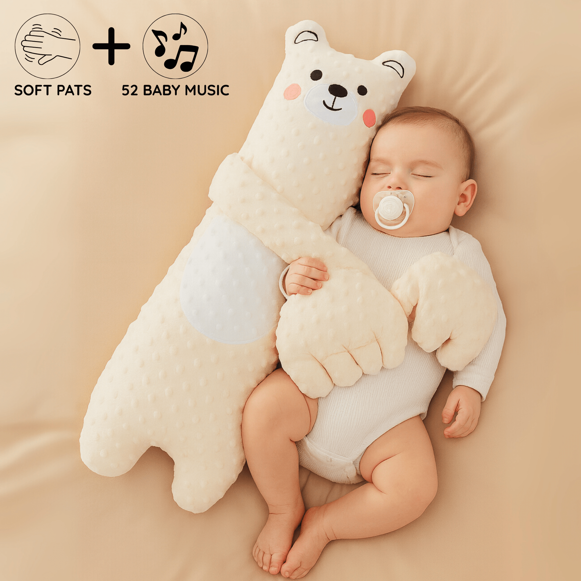 PatPat Pal: The Hugging Doll That Pats Your Baby to Sleep - DIYative™