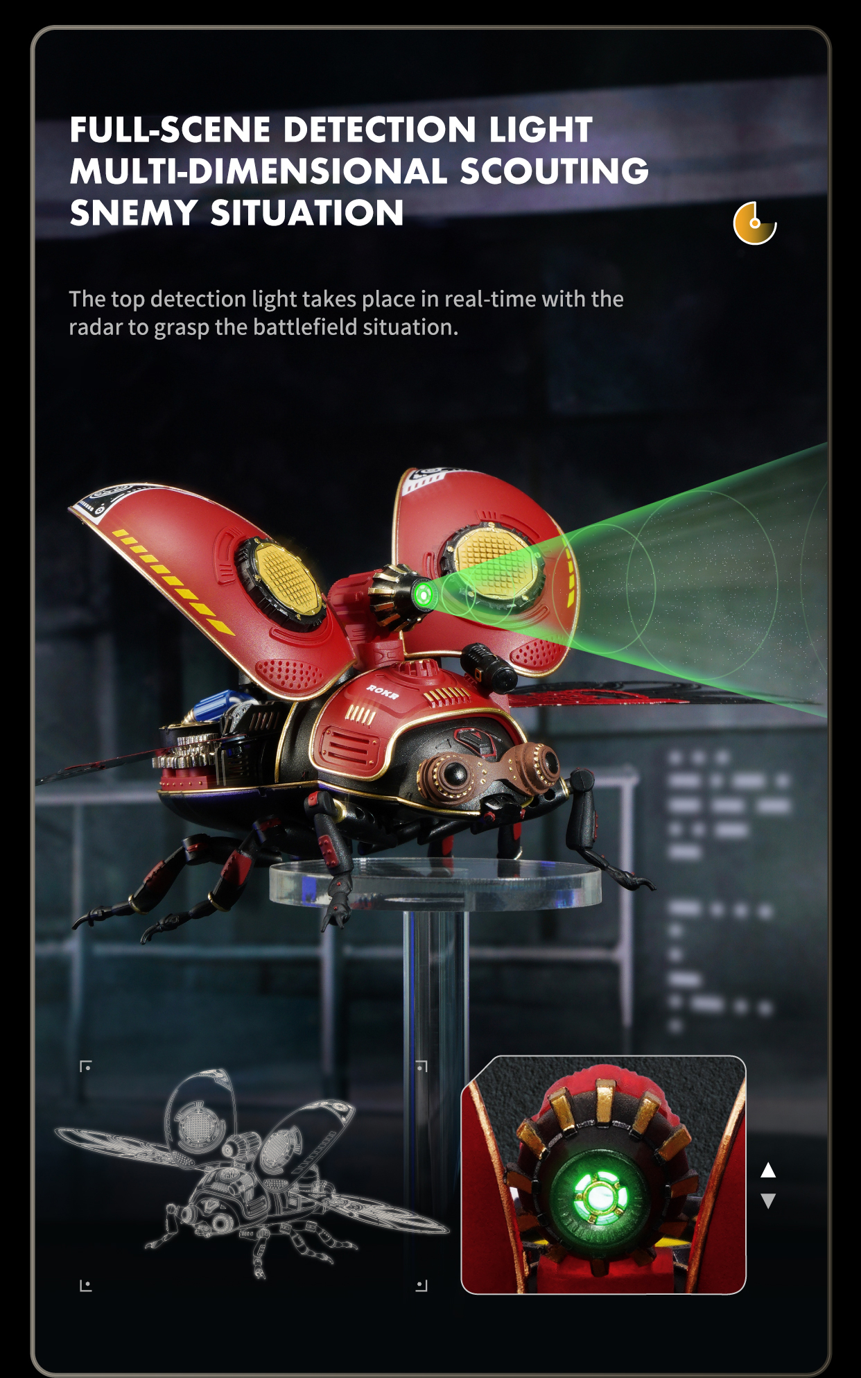Emperor Scorpion Mechanical Species DIY 3D Puzzle - DIYative™