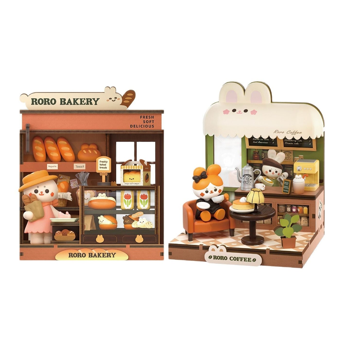 Roro Bakery & Coffee- Miniature House Kit - DIYative™