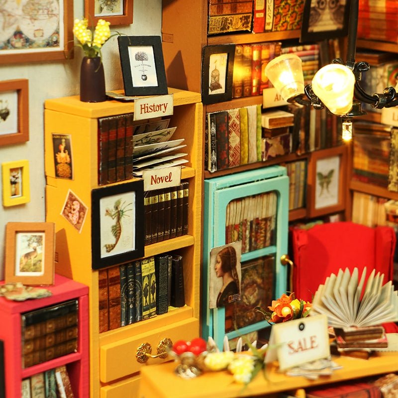 Sam's Study Library DIY Miniature House Kit - DIYative™