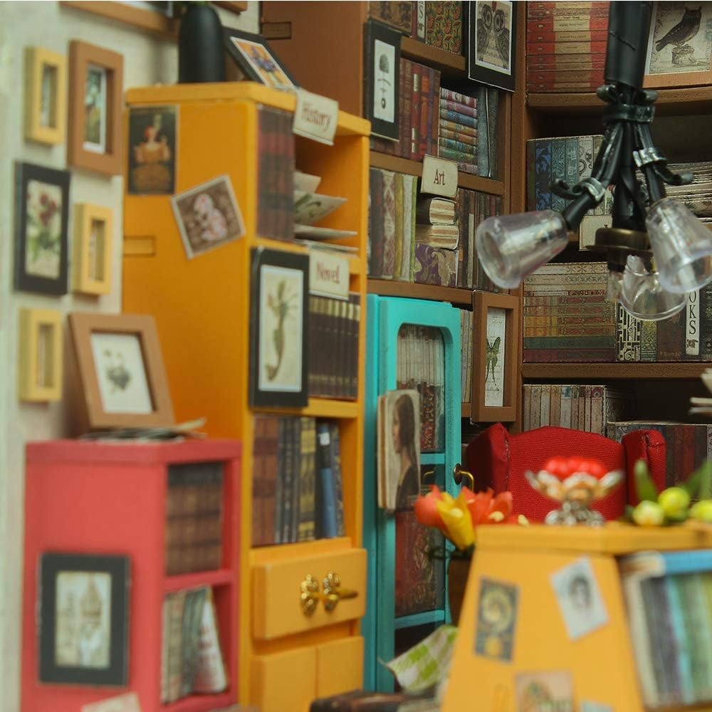 Sam's Study Library DIY Miniature House Kit - DIYative™