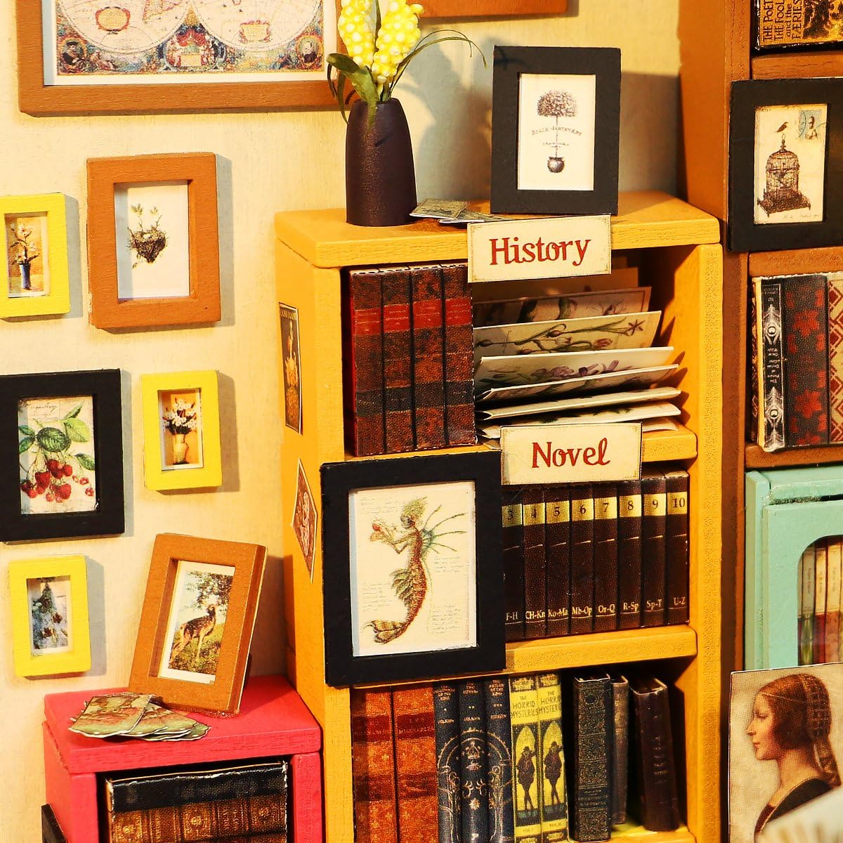 Sam's Study Library DIY Miniature House Kit - DIYative™