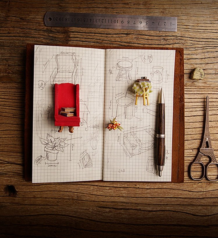 Sam's Study Library DIY Miniature House Kit - DIYative™