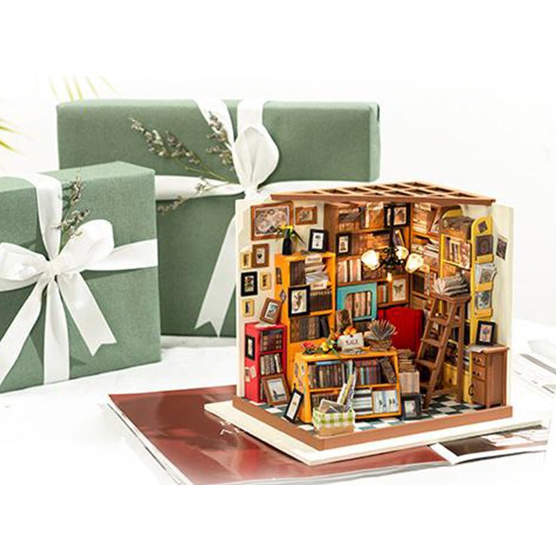 Sam's Study Library DIY Miniature House Kit - DIYative™