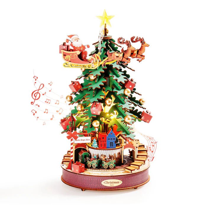 Santa's Melody Tree 3D DIY Music Box - DIYative™