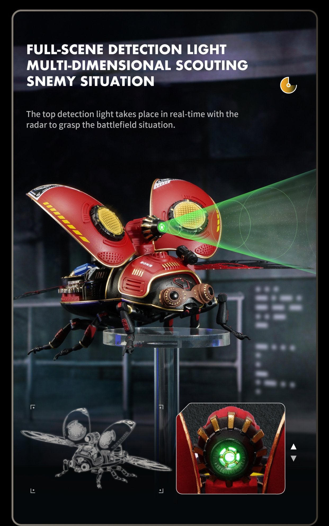 Scout Beetle Mechanical Species DIY 3D Puzzle - DIYative™