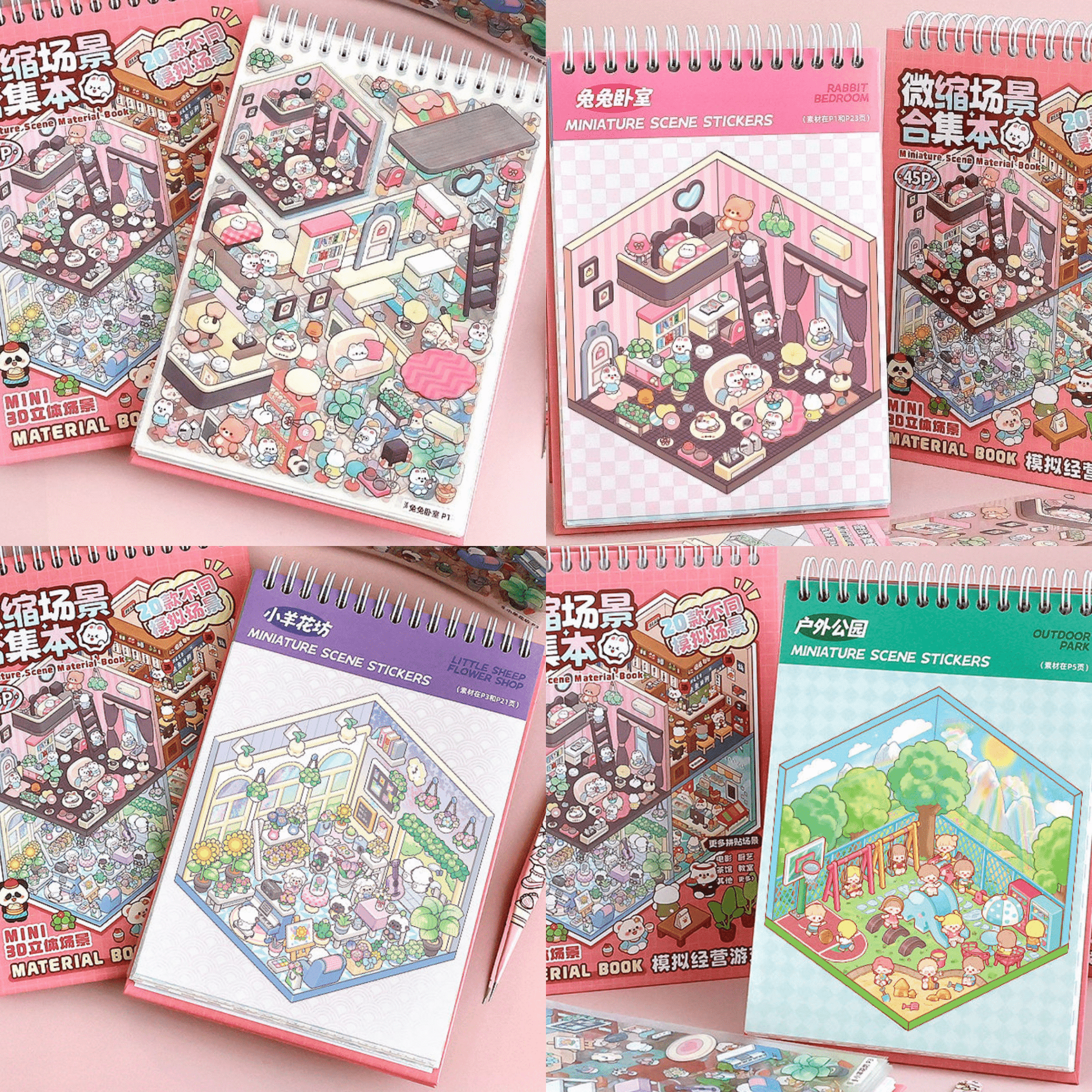 Stick n’ Scene 3D DIY Scene Stickers Therapy - DIYative™